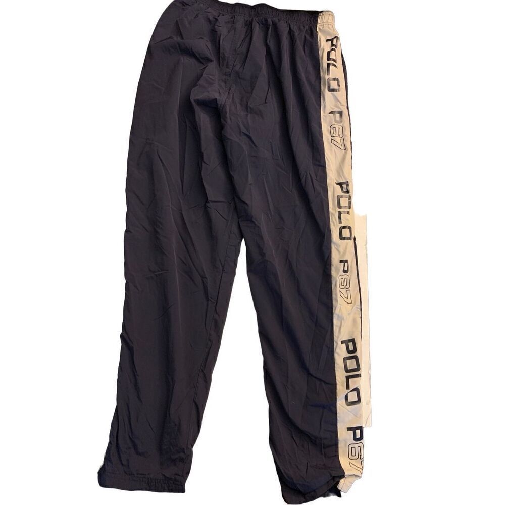 Polo Ralph Lauren P67 athletic swish pants navy men's size medium